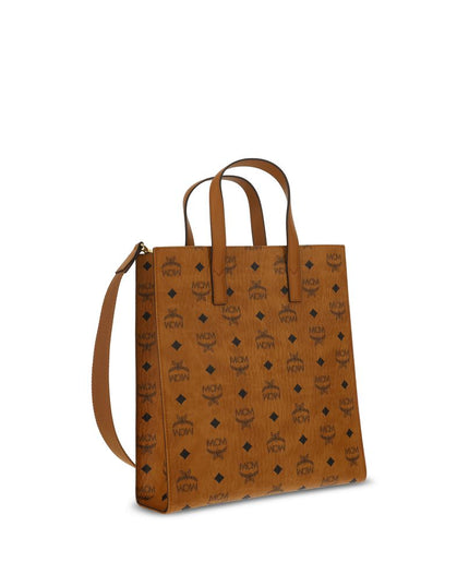 MCM Brown Polyethylene Shoulder Bag