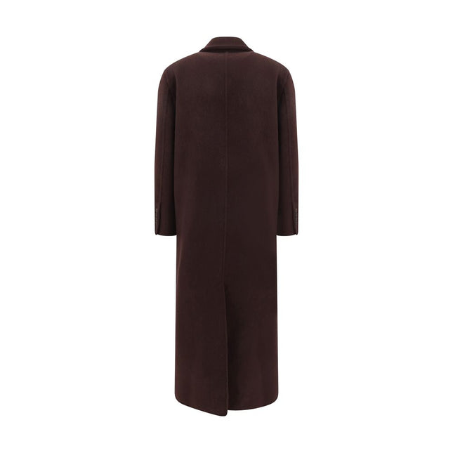 Brunello Cucinelli Bordeaux Cashmere Coat