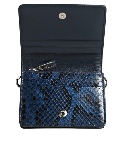 Dolce & Gabbana Beige Raffia Blue Leather Trim Mini Shoulder Purse Crossbody Bag