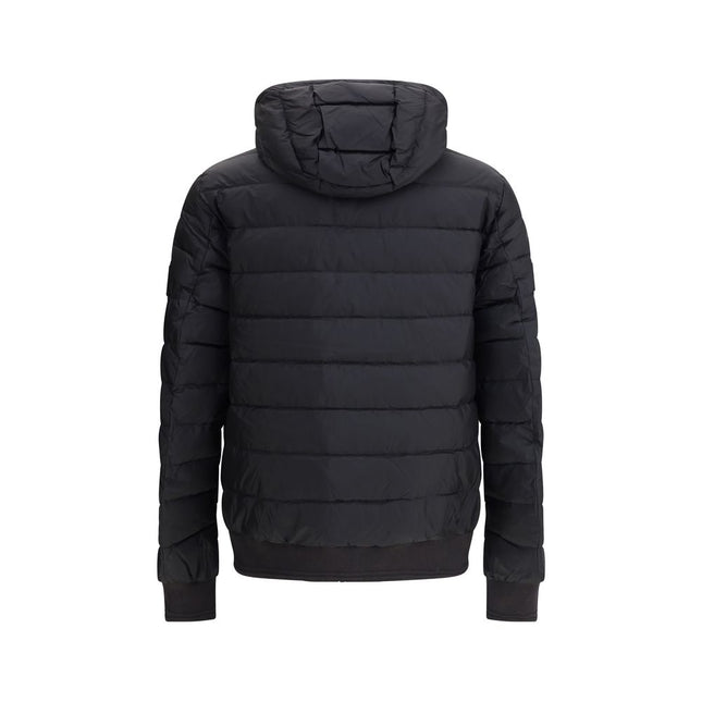Belstaff Black Nylon Full-Length Jacket