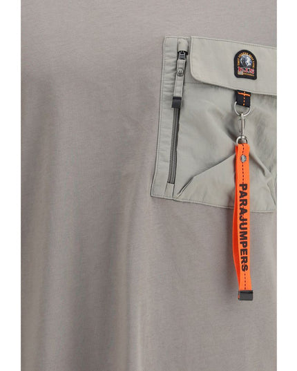 Parajumpers Green Cotton T-Shirt