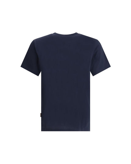 Parajumpers Blue Cotton T-Shirt