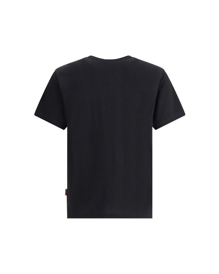 Parajumpers Black Cotton T-Shirt