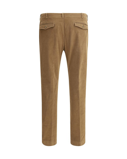 Germano Brown Cotton Pants