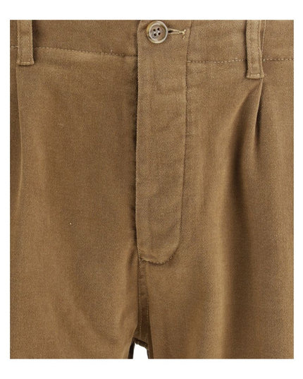 Germano Brown Cotton Pants