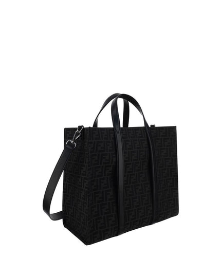Fendi Black Polyester Shoulder Bag