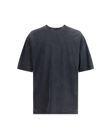 Balenciaga Gray Cotton T-Shirt