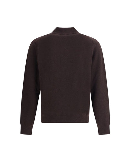 Burberry Cashmere long-sleeved polo Sweater