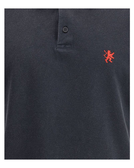 Balenciaga Black Cotton Polo Shirt