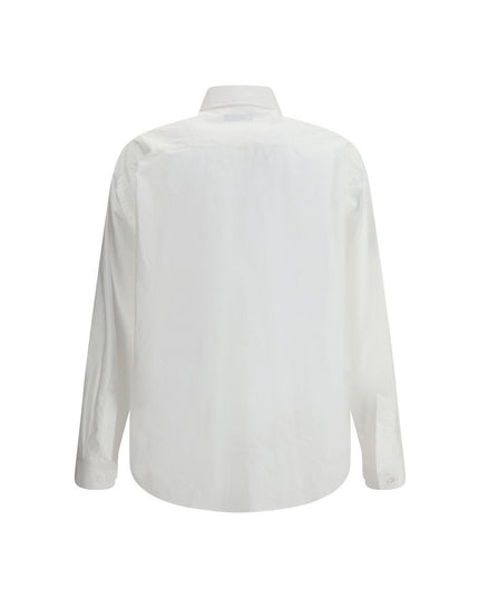 Balenciaga White Cotton Dress Shirt