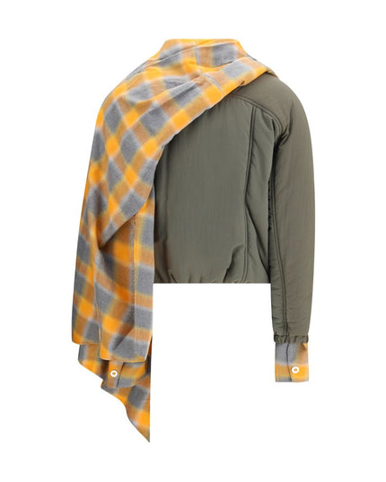 MARBELL Green Cotton Coat