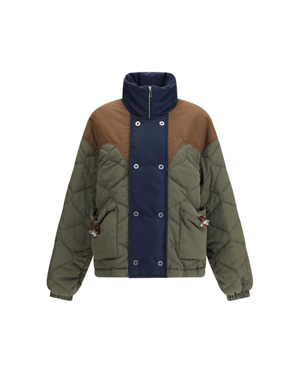 MARBELL Green Polyamide Coat