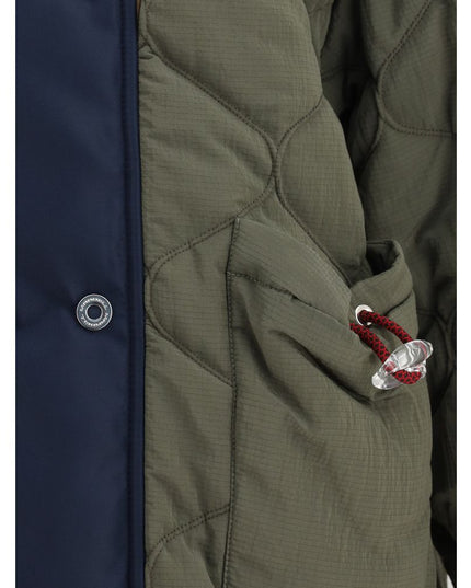 MARBELL Green Polyamide Coat