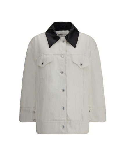 Givenchy White Cotton Denim Jacket