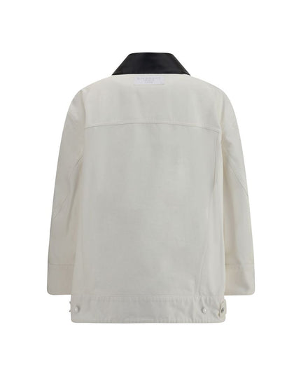 Givenchy White Cotton Denim Jacket
