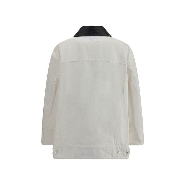 Givenchy White Cotton Denim Jacket