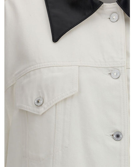 Givenchy White Cotton Denim Jacket
