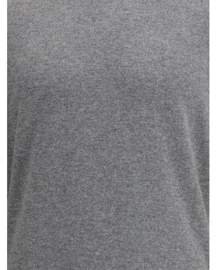 Brunello Cucinelli Gray Cashmere Cashmere Sweater
