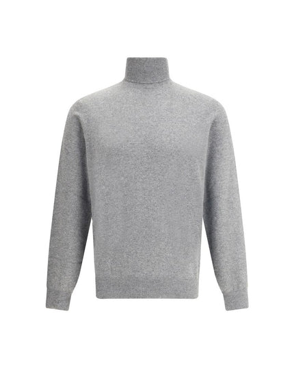 Brunello Cucinelli Gray Cashmere Cashmere Sweater