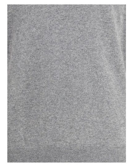 Brunello Cucinelli Gray Cashmere Cashmere Sweater