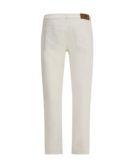 Brunello Cucinelli Cotton slim Jeans