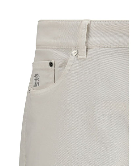 Brunello Cucinelli Cotton slim Jeans
