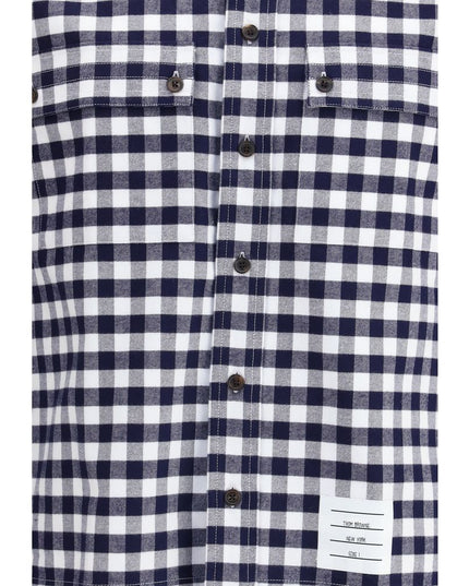 Thom Browne Multicolor Cotton Pattern Shirt