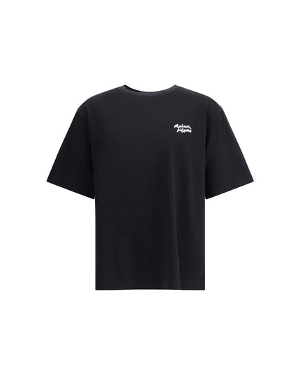 Maison Kitsuné Black Cotton T-Shirt