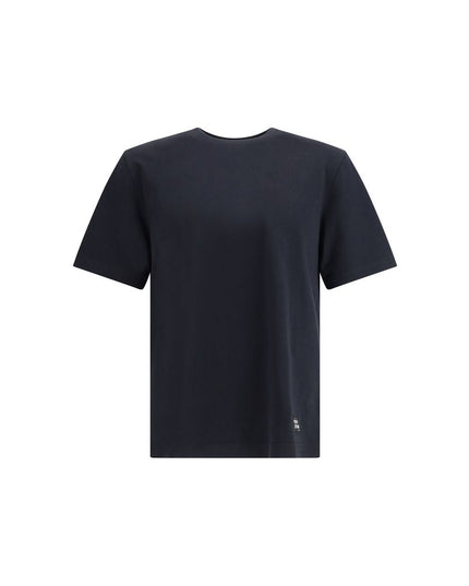 Maison Kitsuné Black Cotton T-Shirt