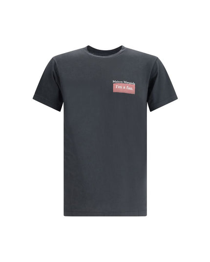 Margiela Black Cotton T-Shirt