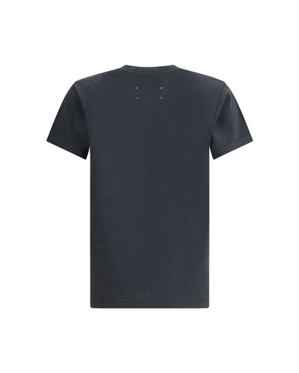 Margiela Black Cotton T-Shirt