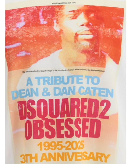 Dsquared² White Cotton T-Shirt