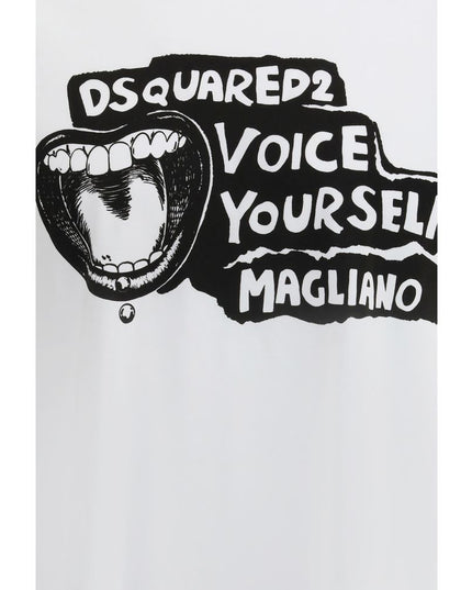 Dsquared² White Cotton T-Shirt