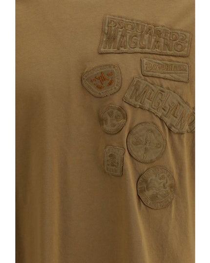 Dsquared² Brown Cotton Sportswear