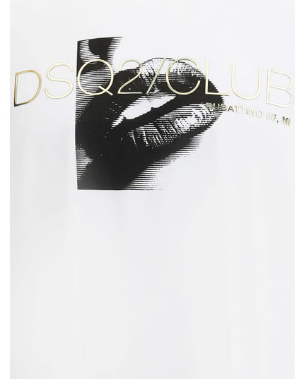 Dsquared² White Cotton T-Shirt