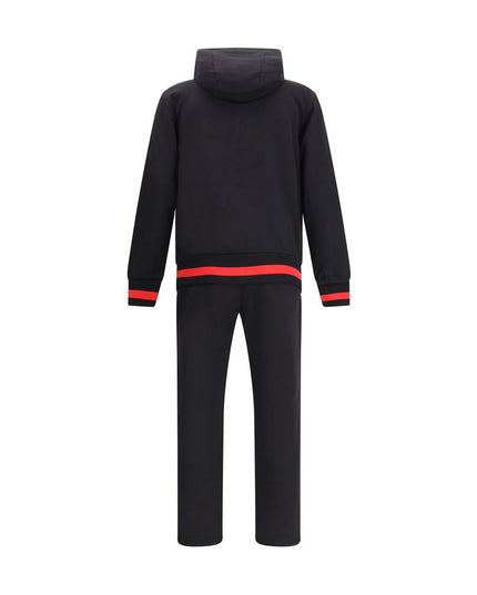Kiton Black Cotton Sweatsuit