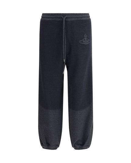 Vivienne Westwood Gray Cotton Joggers (Workout Pants)