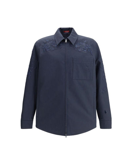 Gucci Blue Cotton Denim Jacket