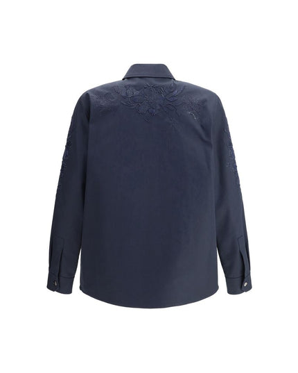 Gucci Blue Cotton Denim Jacket