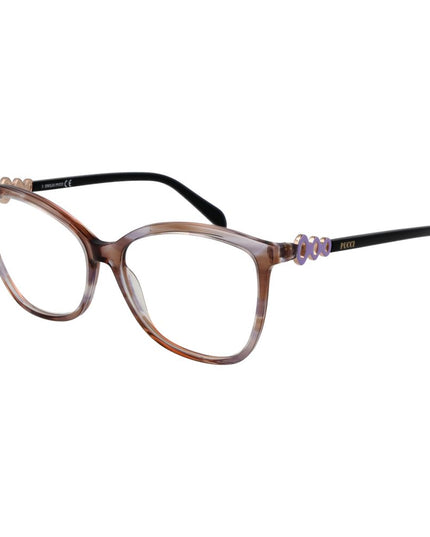 Emilio Pucci Brown Plastic Glasses (Frames)