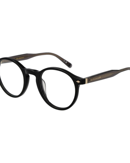 Scotch & Soda Black Plastic Glasses (Frames)