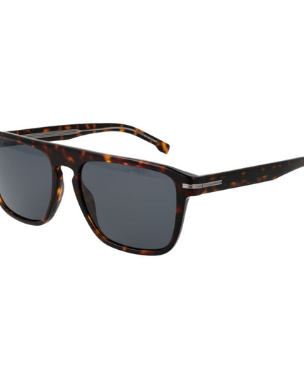 Hugo Boss Brown Acetate Sunglasses