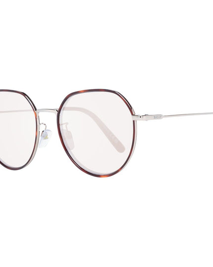 Bally Brown Metal Sunglasses