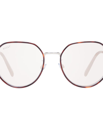 Bally Brown Metal Sunglasses