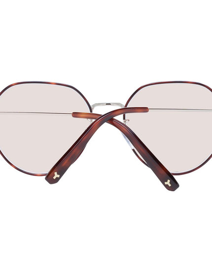 Bally Brown Metal Sunglasses