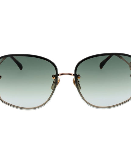 Maje Rose Gold Metal Sunglasses