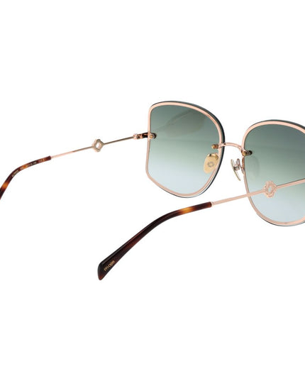 Maje Rose Gold Metal Sunglasses