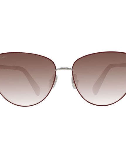 Max Mara Red Metal Sunglasses