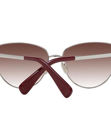 Max Mara Red Metal Sunglasses