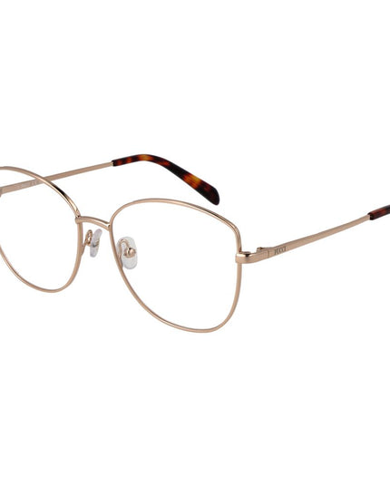Emilio Pucci Rose Gold Metal Glasses (Frames)